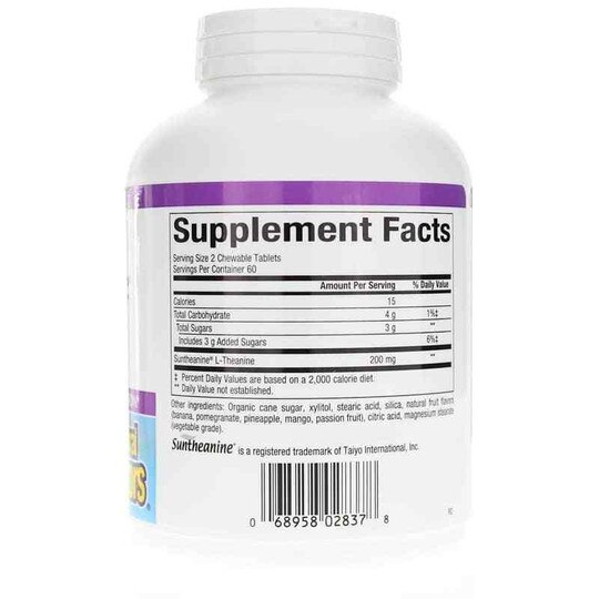 Stress-Relax Suntheanine Chewable, NF